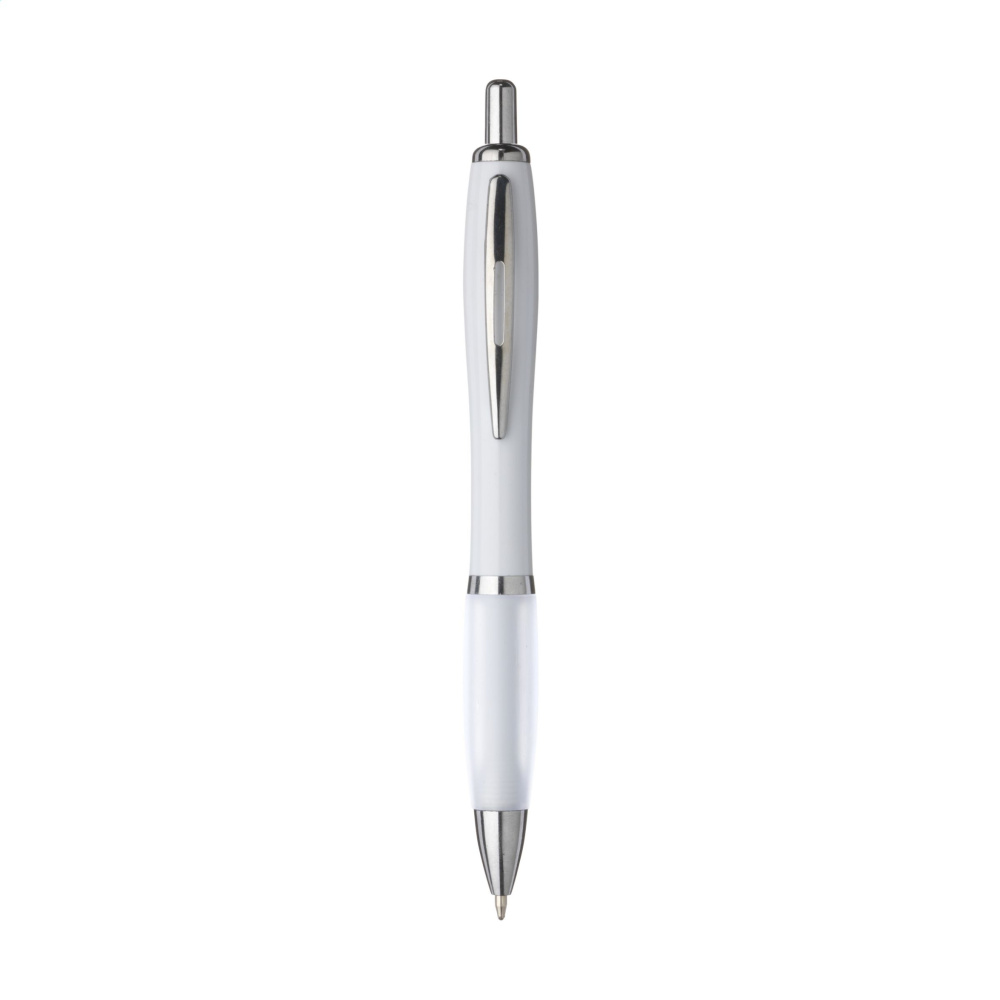 Logo trade business gifts image of: Athos White pen