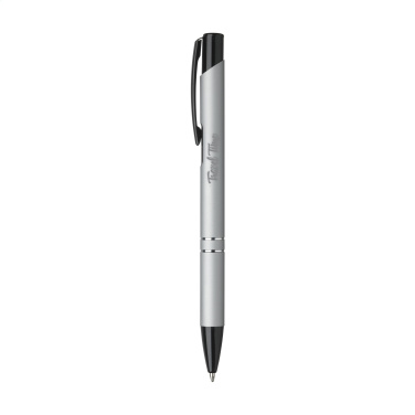 Logotrade promotional giveaway picture of: Ebony Rubberised pen