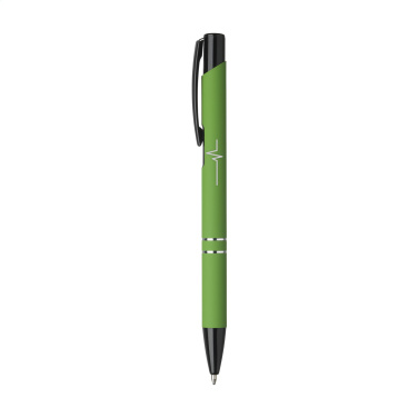 Logotrade corporate gift image of: Ebony Rubberised pen