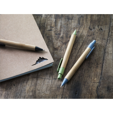 Logo trade promotional gift photo of: Bamboo Wheat Pen wheat straw ballpoint pen