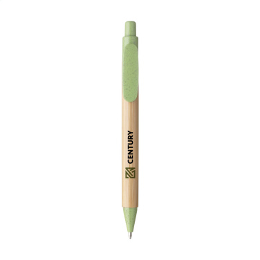 Logotrade advertising products photo of: Bamboo Wheat Pen wheat straw ballpoint pen