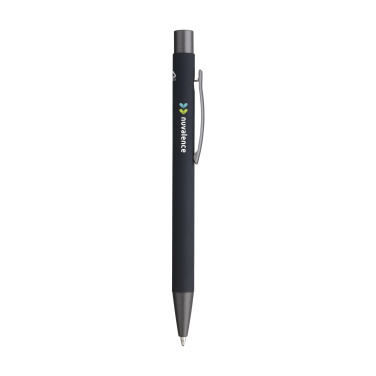 Logo trade business gifts image of: Brady Soft Touch Recycled Alu pens