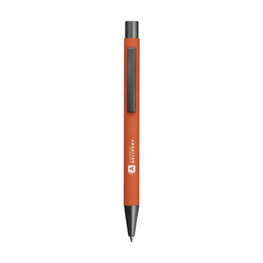 Logo trade promotional items image of: Brady Soft Touch Recycled Alu pens