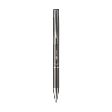 Logo trade business gifts image of: Ebony Recycled Alu pens