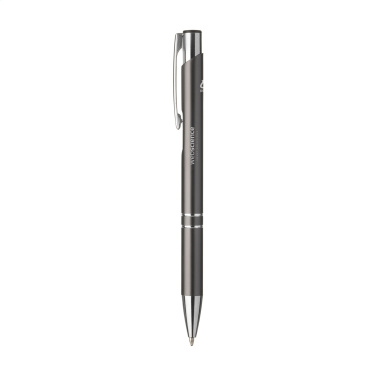 Logo trade corporate gifts picture of: Ebony Recycled Alu pens