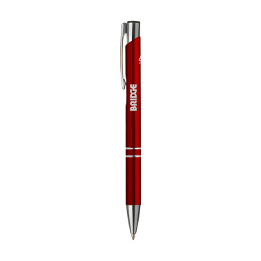 Logo trade promotional gifts image of: Ebony Recycled Alu pens