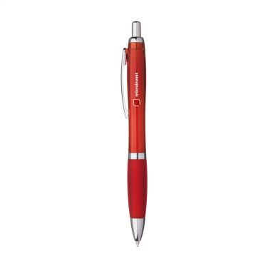 Logotrade promotional merchandise image of: Athos Solid GRS Recycled ABS pen