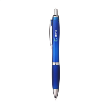 Logo trade promotional giveaways picture of: Athos Solid GRS Recycled ABS pen