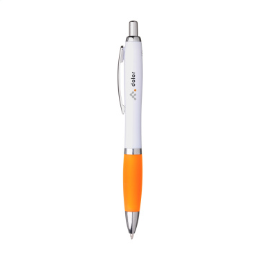 Logo trade business gift photo of: Athos Trans GRS Recycled ABS pen