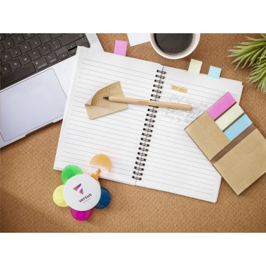 Logo trade promotional merchandise image of: Bloom Recycled Milk-Carton highlighter