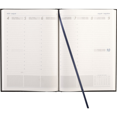 Logotrade promotional merchandise image of: Eurodirect Balacron diary A5 4-languages
