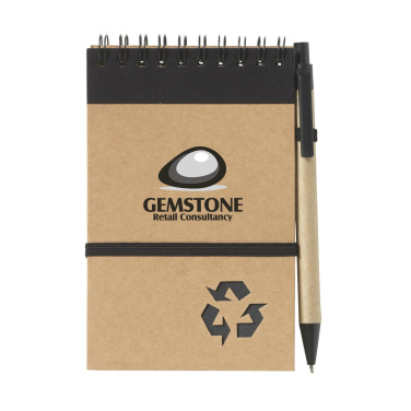 Logotrade promotional giveaway image of: RecycleNote-M Paper notebook
