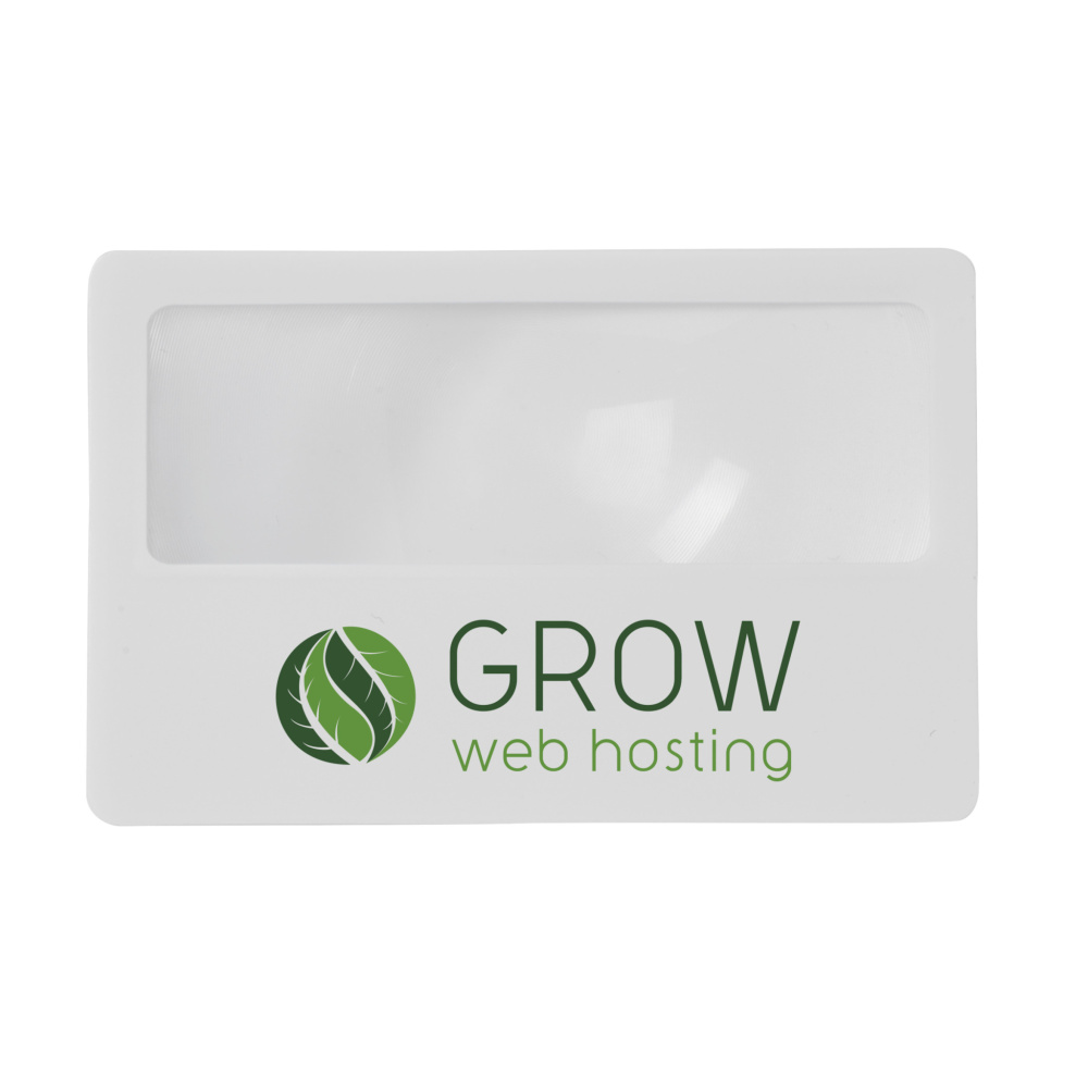 Logo trade promotional gifts picture of: Loupe Creditcard magni-glass