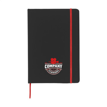 Logo trade corporate gifts image of: BlackNote A5 Paper notebook
