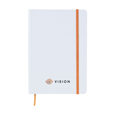 Logo trade corporate gifts picture of: WhiteNote A5 Paper notebook