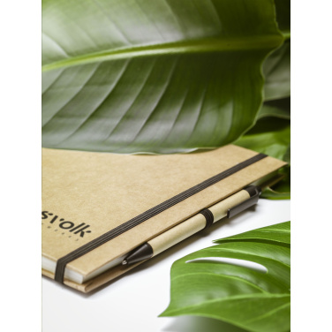Logotrade promotional gift picture of: Pocket ECO Paper A5 notebook