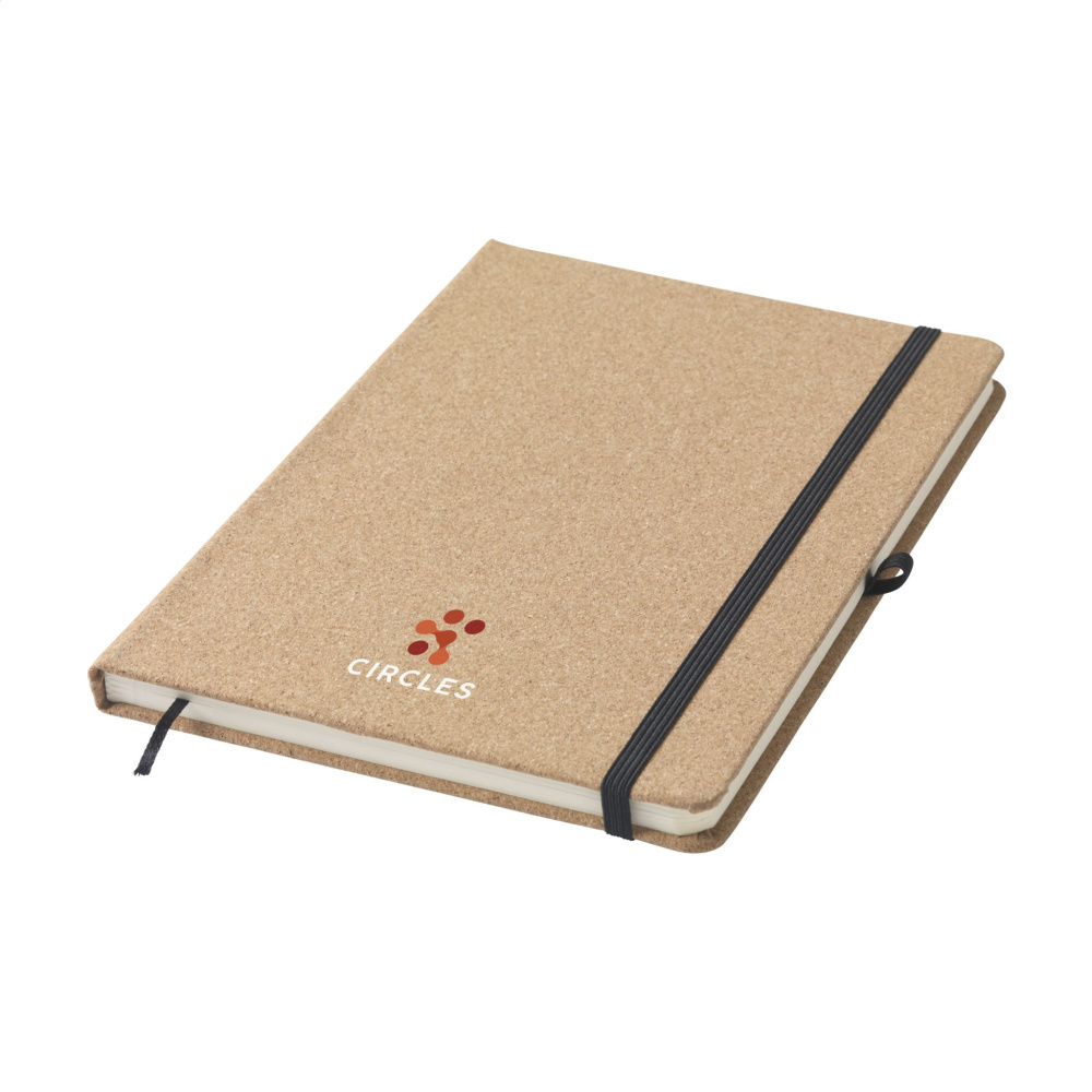 Logotrade promotional giveaway picture of: CorkNote A5 Paper notebook