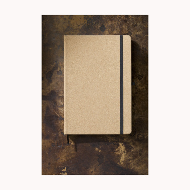 Logo trade corporate gift photo of: CorkNote A5 Paper notebook
