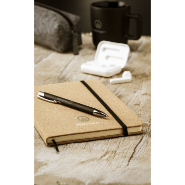 Logotrade promotional item image of: CorkNote A5 Paper notebook
