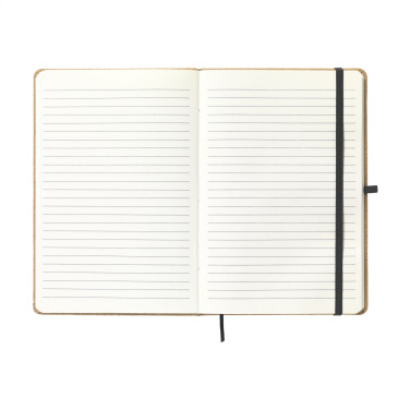 Logo trade corporate gifts picture of: CorkNote A5 Paper notebook