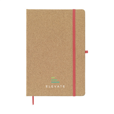 Logo trade advertising product photo of: CorkNote A5 Paper notebook