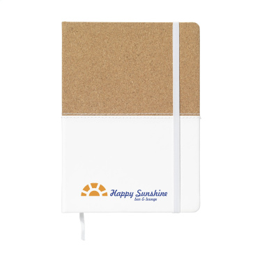 Logo trade promotional products picture of: Journal Cork Paper Notebook