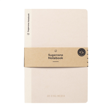 Logo trade advertising products picture of: Sugarcane Paper Notebook A5