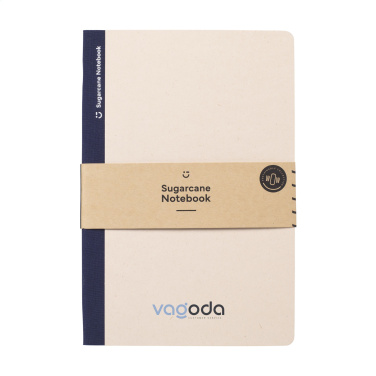 Logo trade promotional product photo of: Sugarcane Paper Notebook A5