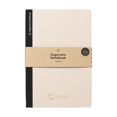 Logo trade promotional items picture of: Sugarcane Paper Notebook A5