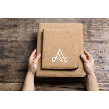 Logotrade promotional items photo of: Eco Conference Cork A4 document folder