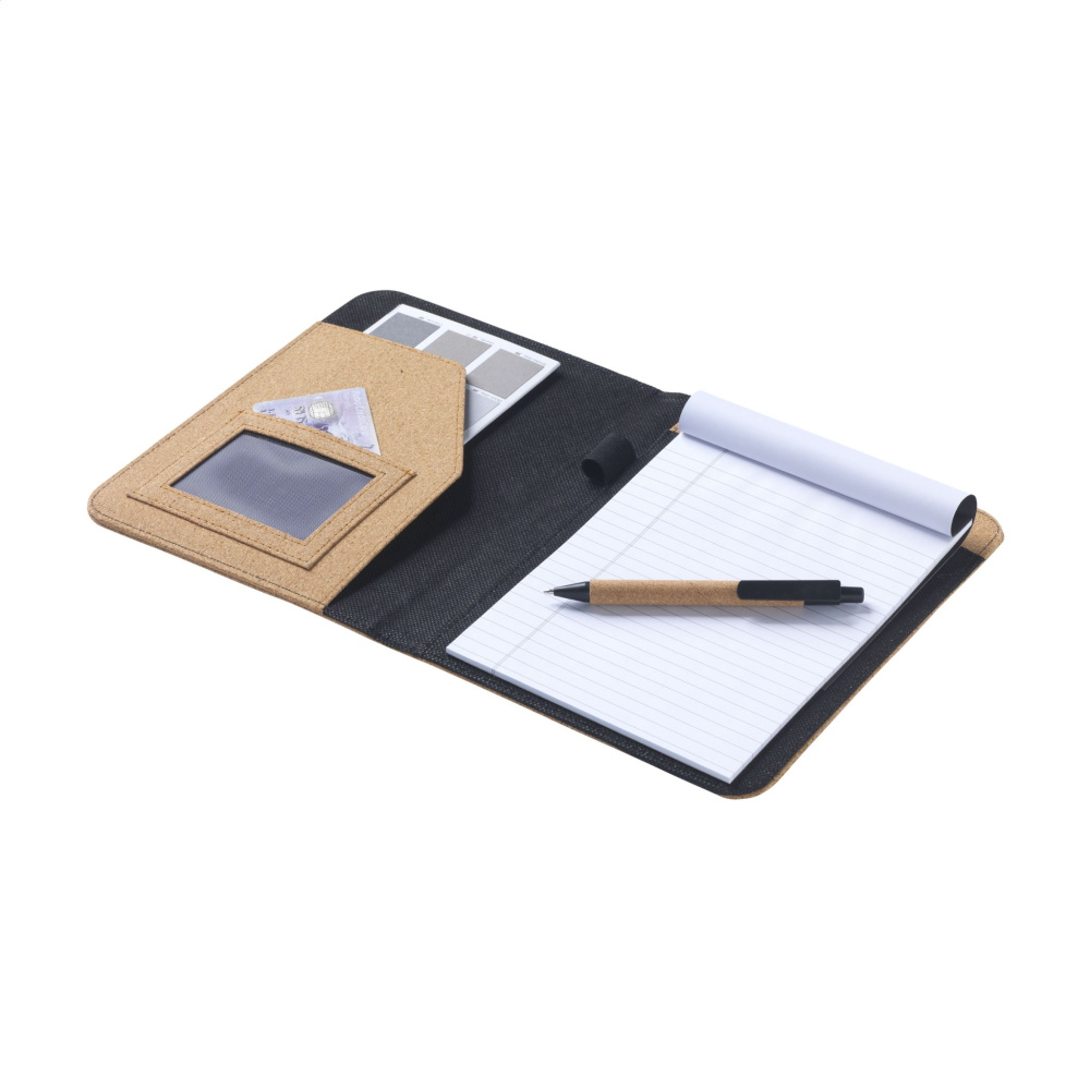 Logotrade promotional items photo of: Eco Conference Cork A5 document folder