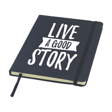 Logotrade promotional items photo of: BudgetNote A5 Blanc Paper notebook