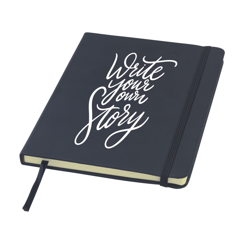 Logotrade promotional merchandise photo of: BudgetNote A5 Lines Paper Notebook