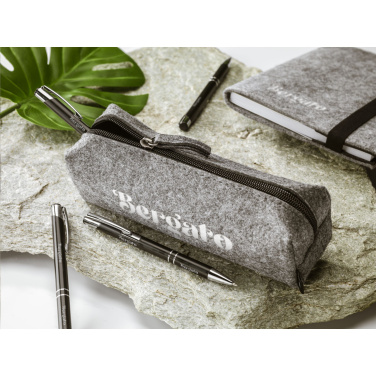 Logo trade advertising products image of: Pencil Case GRS RPET Felt