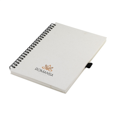 Logo trade promotional giveaway photo of: Milk-Carton Wire-O Paper Notebook A5