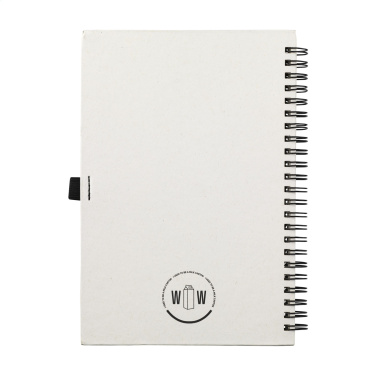 Logo trade promotional items picture of: Milk-Carton Wire-O Paper Notebook A5