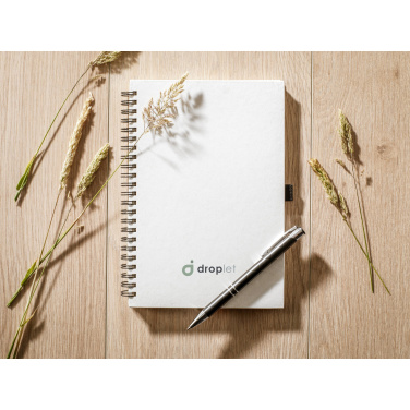 Logo trade promotional giveaways image of: Milk-Carton Wire-O Paper Notebook A5