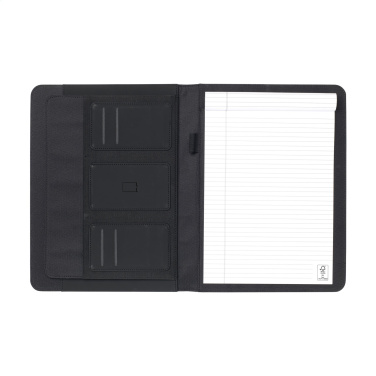 Logo trade business gifts image of: Quincy Portfolio RPET A4 document folder