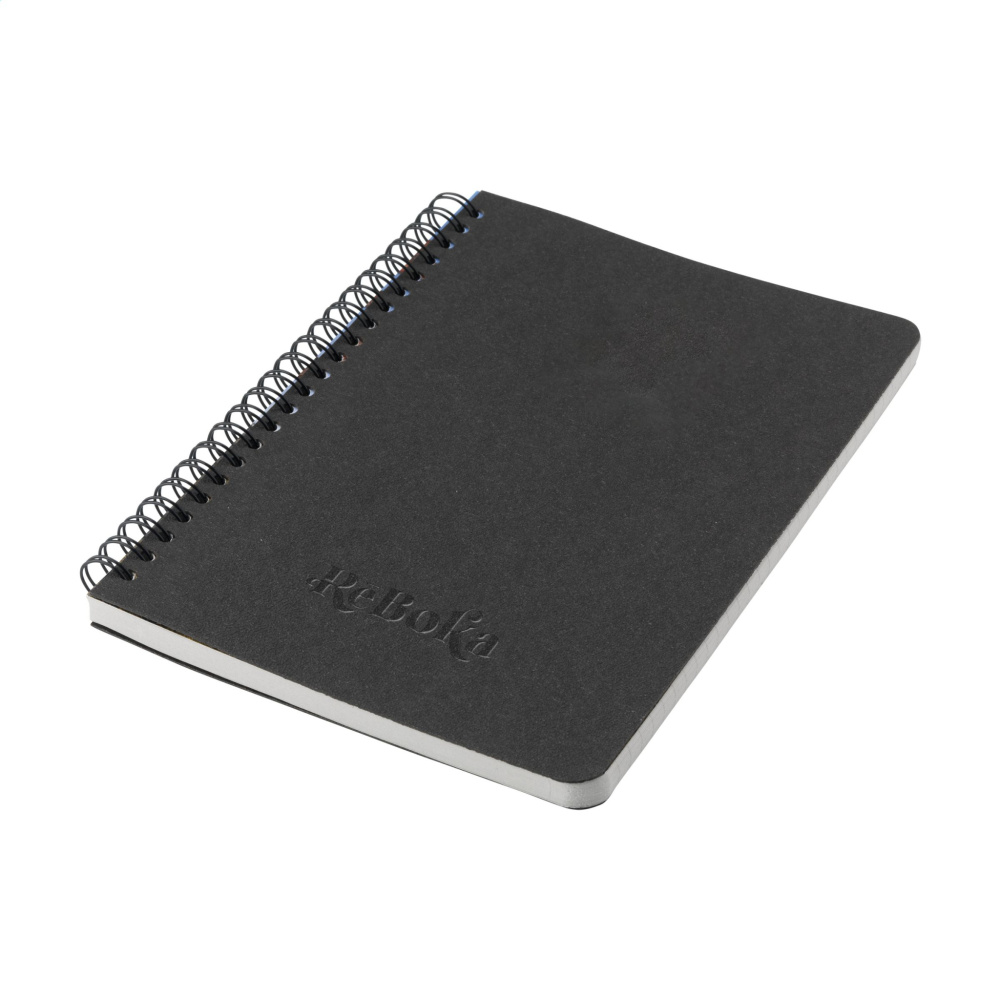 Logotrade promotional giveaway image of: Coffee Paper Notebook Wire-O A5