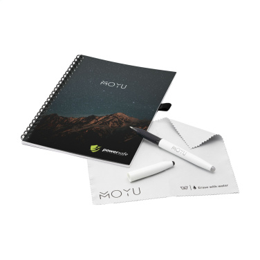 Logo trade promotional merchandise photo of: MOYU Erasable Stone Paper Notebook Custom SoftCover