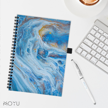 Logotrade business gift image of: MOYU Erasable Stone Paper Notebook Custom SoftCover