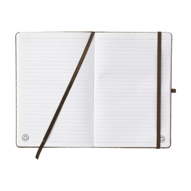Logotrade promotional product picture of: CoffeeGround Cork Paper Notebook A5