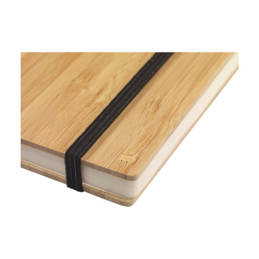 Logotrade business gift image of: Bamboo Journal Naked Spine Paper Notebook A5