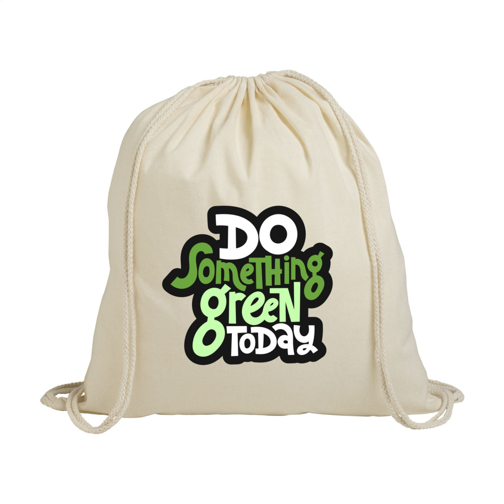 Logo trade promotional gift photo of: PromoNatural (100 g/m²) backpack