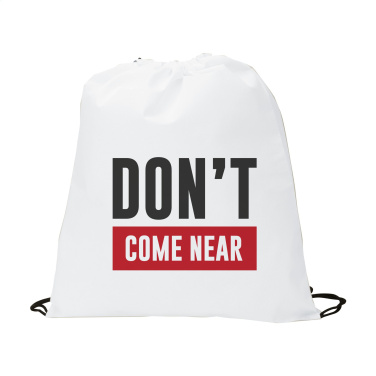 Logo trade promotional merchandise image of: Non-Woven PromoBag backpack