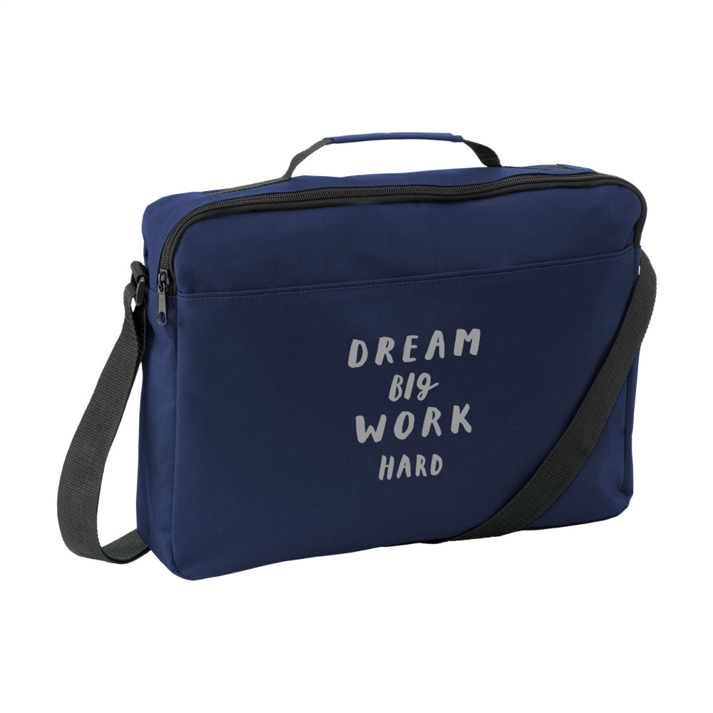 Logo trade corporate gifts image of: Metro document bag