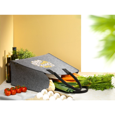 Logo trade promotional merchandise picture of: BigShopper Argus GRS RPET Felt