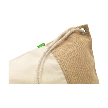 Logo trade promotional item photo of: Combi Organic Backpack (160 g/m²)