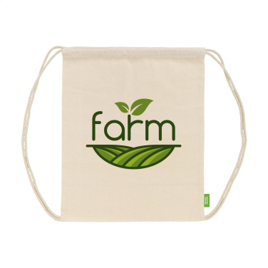Logo trade promotional items picture of: Organic Cotton GOTS Promo (140 g/m²) backpack