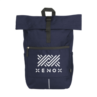 Logo trade promotional merchandise photo of: Nolan Recycle RPET backpack